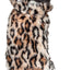 Pet Life ®  Luxe 'Lab-Pard' Dazzling Leopard Patterned Mink Fur Dog Coat