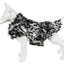 Pet Life ®  Luxe 'Paw Dropping' Designer Gray-Scale Tiger Pattern Mink Fur Dog Coat