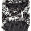 Pet Life ®  Luxe 'Paw Dropping' Designer Gray-Scale Tiger Pattern Mink Fur Dog Coat
