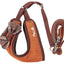 Pet Life ® Luxe 'Pawsh' 2-In-1 Adjustable Fashion Dog Harness and Leash