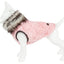 Pet Life ®  Luxe 'Pinkachew' Charming Fashion Mink Fur Dog Coat