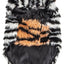 Pet Life ®  Luxe 'Tigerbone' Tiger-Patterned Mink Fashion Fur Dog Jacket