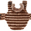 Pet Life ® Luxe 'Tira-Poochoo' Tiramisu Patterned Mink Fur Designer Dog Jacket