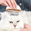 Pet Life ® 'LYNX' 2-in-1 Travel Connecting Grooming Pet Comb and Deshedder