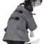Pet Life ® 'Military Static' Rivited Fashion Collared Wool Dog Jacket Coat