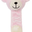 Pet Life ® Moo-Born' Plush Squeaky and Crinkle Newborn Rubber Teething Cat and Dog Toy