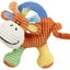 Pet Life ® 'Moo-cifier' Plush Squeaking and Rubber Teething Newborn Puppy Dog Toy