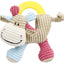 Pet Life ® 'Moo-cifier' Plush Squeaking and Rubber Teething Newborn Puppy Dog Toy