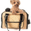 Pet Life ® Mystique Airline Approved Fashion Designer Travel Pet Dog Carrier w/ Pouch