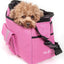 Pet Life ® Over-The-Shoulder Back-Supportive Fashion Sporty Pet Dog Carrier w/ Pouch