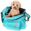 Pet Life ® Over-The-Shoulder Back-Supportive Fashion Sporty Pet Dog Carrier w/ Pouch