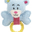 Pet Life ® 'Paci-Plush' Plush Squeaking and Rubber Teething Newborn Puppy Dog Toy