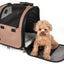 Pet Life ® 'Pawdon Me '  Wheeled Airline Approved Travel Collapsible Pet Dog Carrier