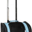 Pet Life ® 'Pawdon Me '  Wheeled Airline Approved Travel Collapsible Pet Dog Carrier