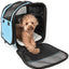 Pet Life ® 'Pawdon Me '  Wheeled Airline Approved Travel Collapsible Pet Dog Carrier