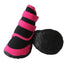 Pet Life ® 'Performance-Coned' Premium Stretch High Ankle Support Dog Shoes - Set Of 4