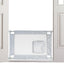 Pet Life ® 'Porta Gate' Anti-Drilling Nylon Mesh Collapsible Folding Travel Safety Pet Cat Dog Gate w/ Zippered Entrance