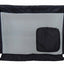 Pet Life ® 'Porta Gate' Anti-Drilling Nylon Mesh Collapsible Folding Travel Safety Pet Cat Dog Gate w/ Zippered Entrance