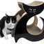 Pet Life ® 'Purresque' Modern Fashion Designer Premium Quality Kitty Cat Scratcher Lounger Lounge with Catnip
