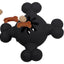 Pet Life ® 'Quadra-Bone' TPR Treat Dispensing Durable Dog Toy