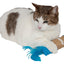 Pet Life ® 'Duffle Feathered' Squeak and Crinkle Teaser Plush Cat Toy