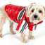 Pet Life ® 'Reflecta-Glow' Reflective Waterproof Adjustable Dog Raincoat Jacket w/ Removable Hood