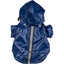 Pet Life ® 'Reflecta-Sport' Multi-Adjustable Reflective Weather-Proof Dog Raincoat w/ Removable Hood