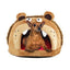 Pet Life ® 'Roar Bear' Snuggle Plush Polar Fleece Fashion Designer Pet Dog Bed House Lounge
