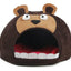 Pet Life ® 'Roar Bear' Snuggle Plush Polar Fleece Fashion Designer Pet Dog Bed House Lounge