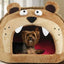 Pet Life ® 'Roar Bear' Snuggle Plush Polar Fleece Fashion Designer Pet Dog Bed House Lounge