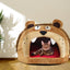 Pet Life ® 'Roar Bear' Snuggle Plush Polar Fleece Fashion Designer Pet Dog Bed House Lounge