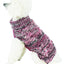 Pet Life ® 'Royal Bark' Heavy Cable Knitted Designer Fashion Dog Sweater