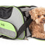 Pet Life ® 'Sky-Max' Airline Approved Designer Sporty Collapsible Travel Fashion Pet Dog Carrier