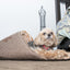 Pet Life ® 'Slip-On' Fashion Designer Polar Fleece Animated Slipper Pet Dog Bed House Shoes