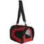 Pet Life ® Sporty Mesh Airline Approved Zippered Folding Collapsible Travel Pet Dog Carrier