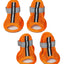 Pet Life ® 'Sporty-Supportive' Water-Resistant Mesh Dog Sandals Shoes- Set Of 4
