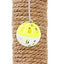 Pet Life ® 'Stick N' Claw' Sisal Rope and Toy Suction Cup Stick Shaped Cat Scratcher