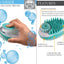 Pet Life ® 'Swasher' Shampoo Dispensing Massage and Bathing Brush