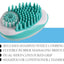 Pet Life ® 'Swasher' Shampoo Dispensing Massage and Bathing Brush