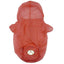 Pet Life ® 'Thunder Paw' Ultimate Waterproof Collapsible Multi-Adjustable Travel Dog Raincoat