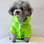 Pet Life ® 'Thunder Paw' Ultimate Waterproof Collapsible Multi-Adjustable Travel Dog Raincoat