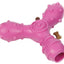Pet Life ® 'Tri-Chew' Treat Dispensing and Chewing Interactive TPR Dog Toy