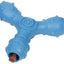 Pet Life ® 'Tri-Chew' Treat Dispensing and Chewing Interactive TPR Dog Toy
