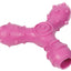 Pet Life ® 'Tri-Chew' Treat Dispensing and Chewing Interactive TPR Dog Toy