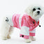 Pet Life ® 'Two-Tone' Waterproof Adjustable Dog Raincoat Jacket w/ Removable Hood