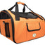 Pet Life ® 'Ultra-Lock' Collapsible Safety Travel Wire Folding Pet Dog Carseat Car Seat Carrier crate