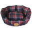 Pet Life ® 'Wick-Away' Wick-proof Nano-Silver and Anti-Bacterial Water Resistant Rounded Circular Pet Dog Bed Lounge