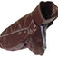 Pet Life ® 'Wuff-Rider' Fashion Suede Stitched Dog Jacket