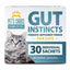 Pet’s Choice Gut Instincts Probiotic Supplement for Cats, Digestive & Immune Support, 30 Powder Packets, Made in USA