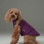 Reversible Dog Vest Jacket - Purple Caramel